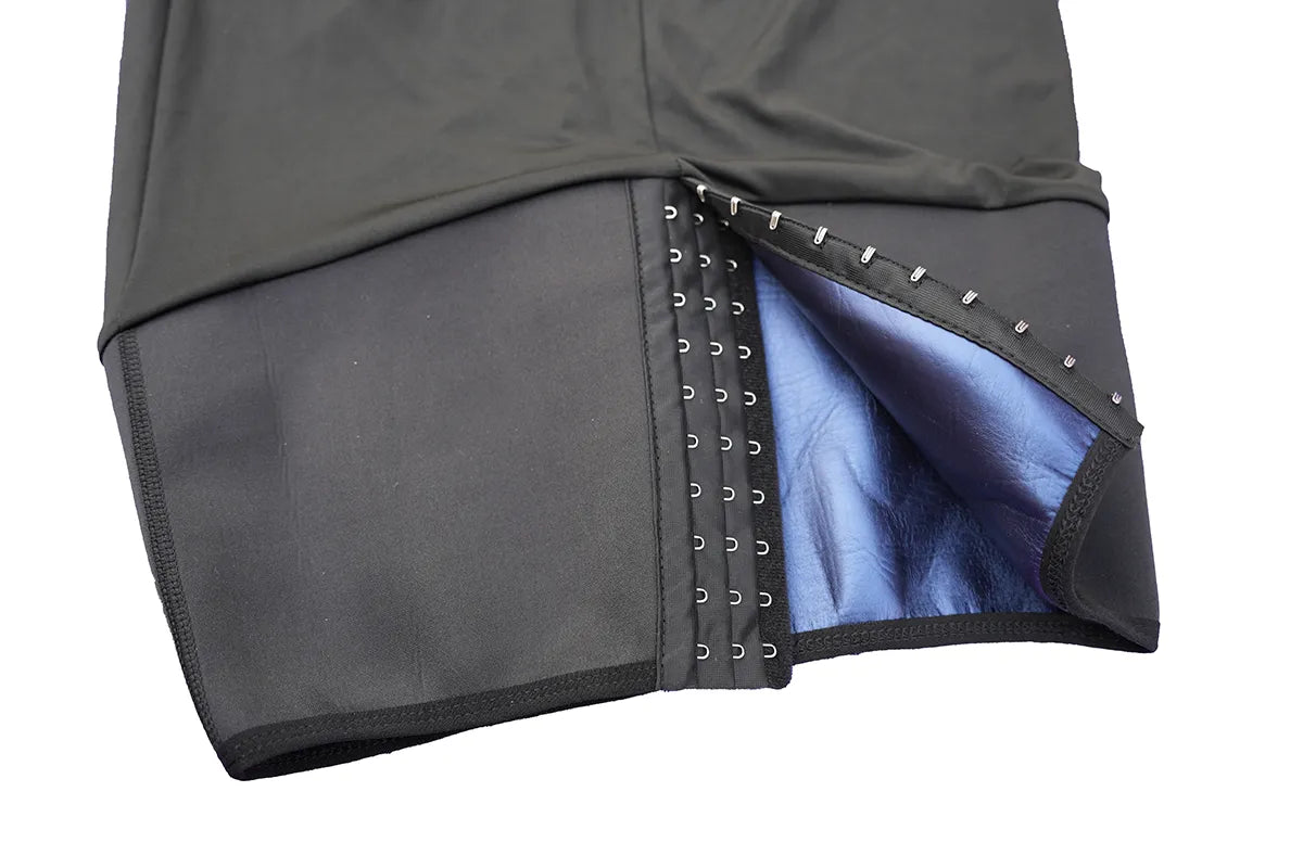High Waist Sauna Leggings with Adjustable Hooks